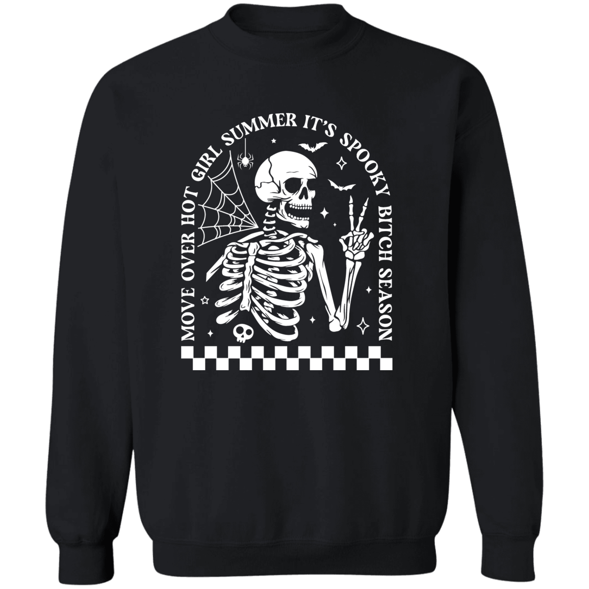 Spooky Season Sweatshirt (White)