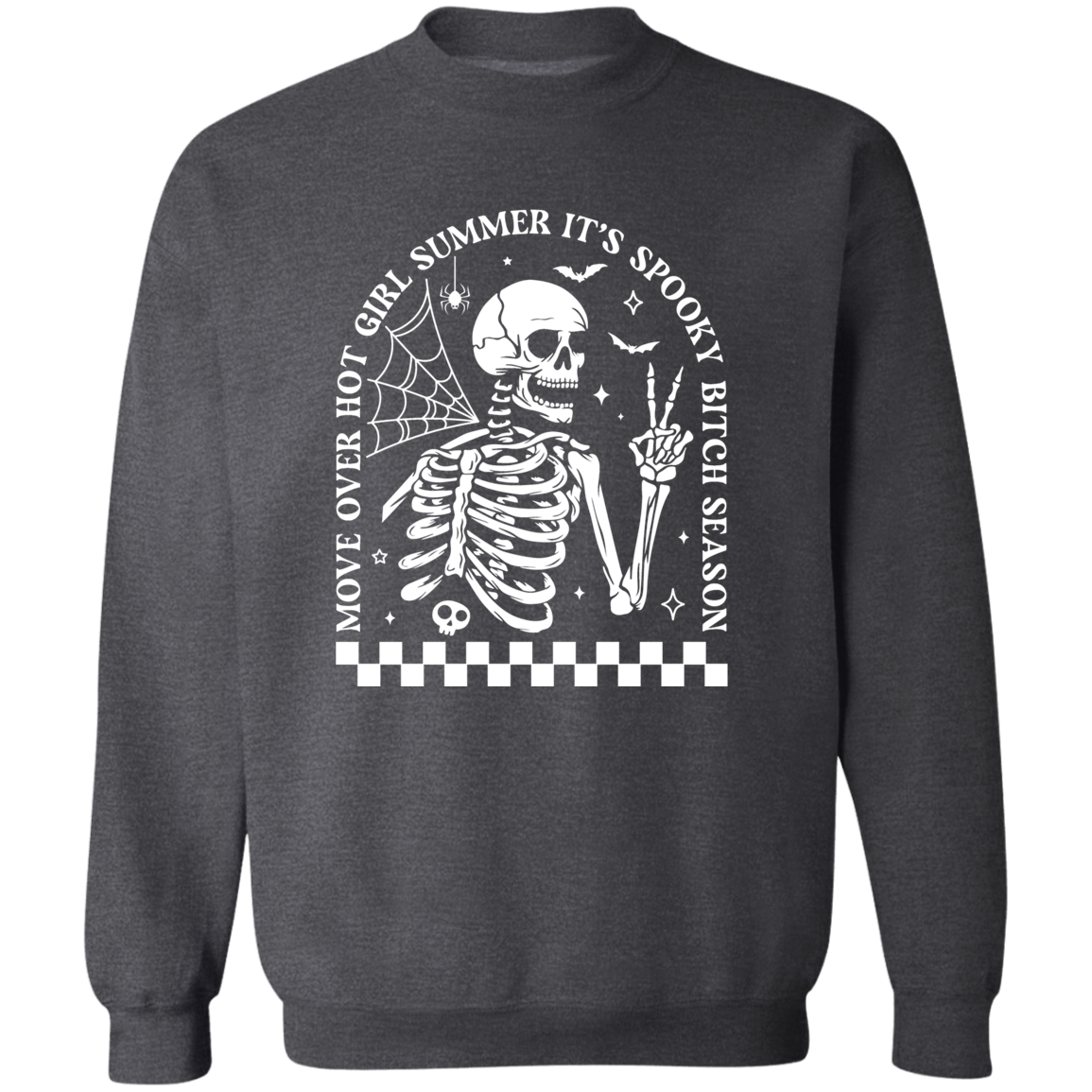Spooky Season Sweatshirt (White)