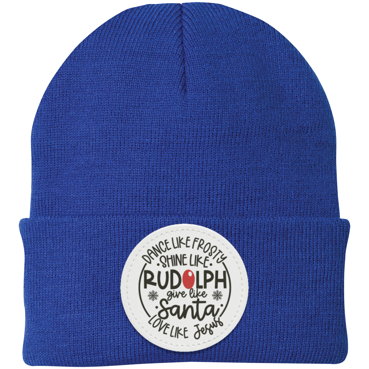 Dance Like Frosty Love Like Jesus Beanie