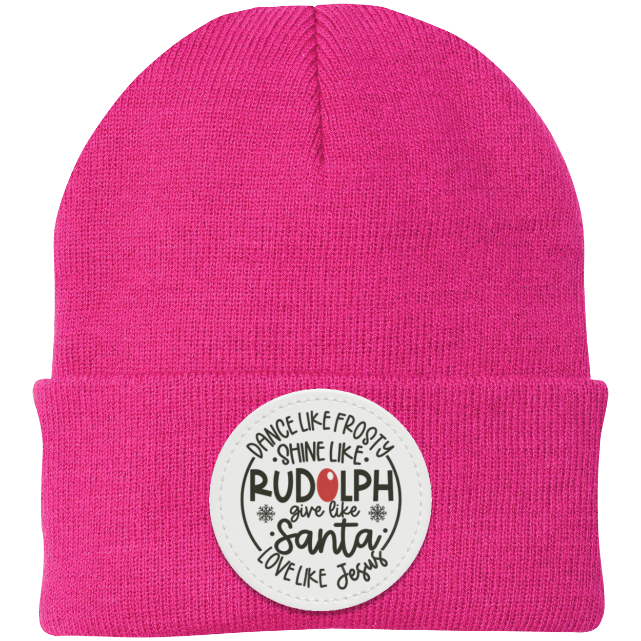 Dance Like Frosty Love Like Jesus Beanie