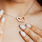 Mama of An Angel Interlocking Hearts