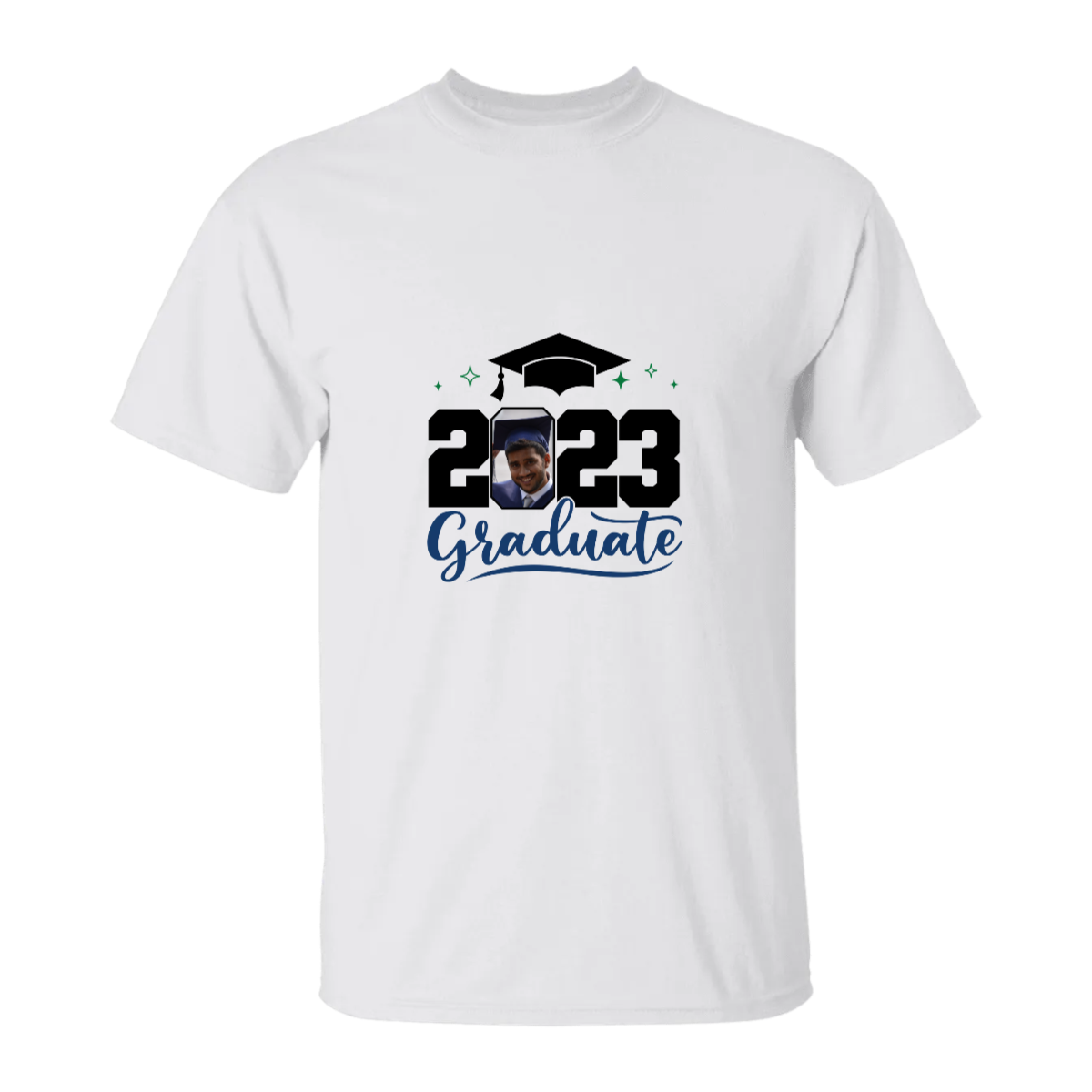 Personalized 2023 Graduate T-Shirt - Customize with Your Own Photo