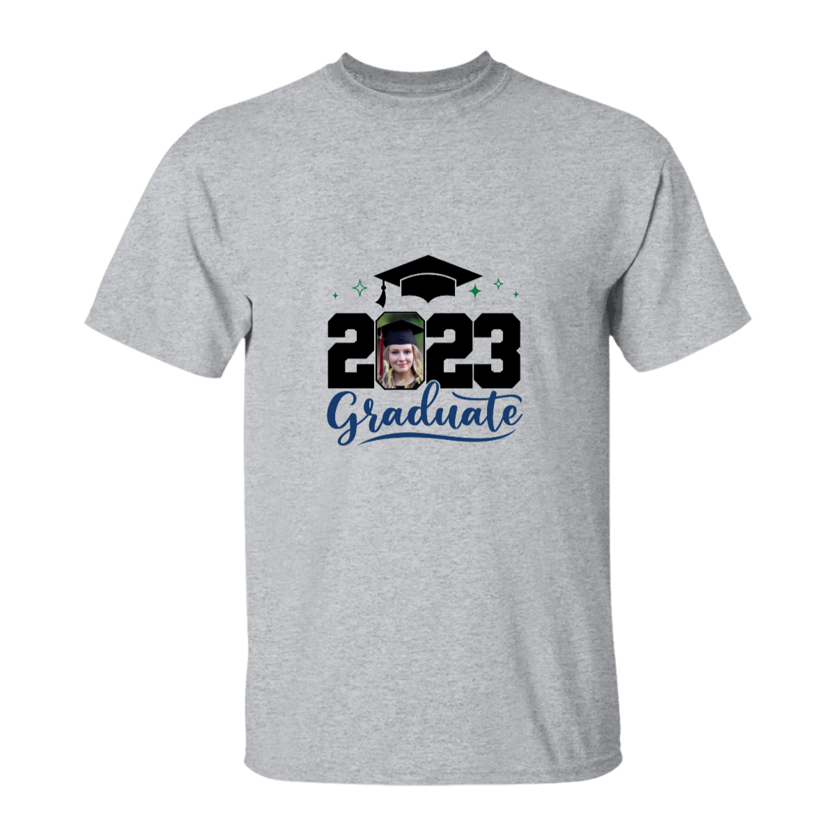 Personalized 2023 Graduate T-Shirt - Customize with Your Own Photo