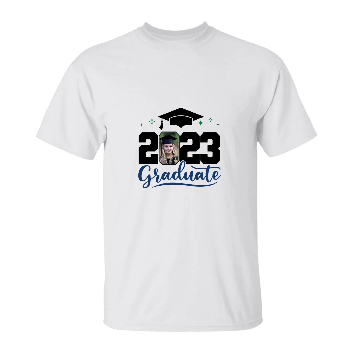Personalized 2023 Graduate T-Shirt - Customize with Your Own Photo