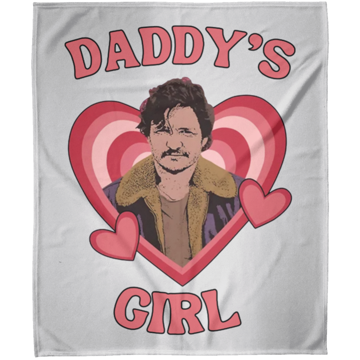 Pedro Pascal Fleece Blanket 50x60