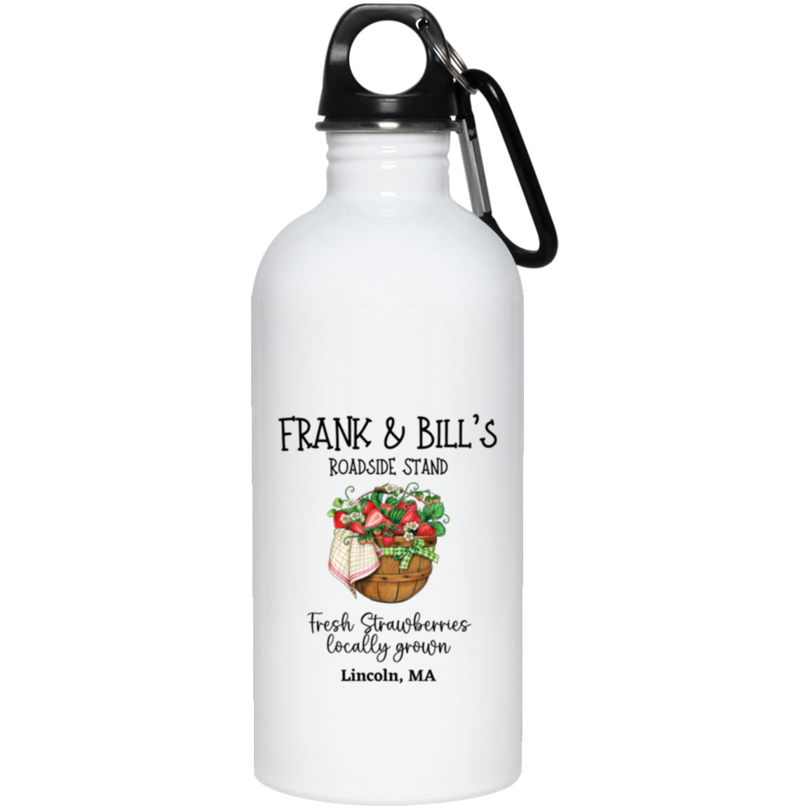Bill & Frank 20 oz. Stainless Steel Water Bottle
