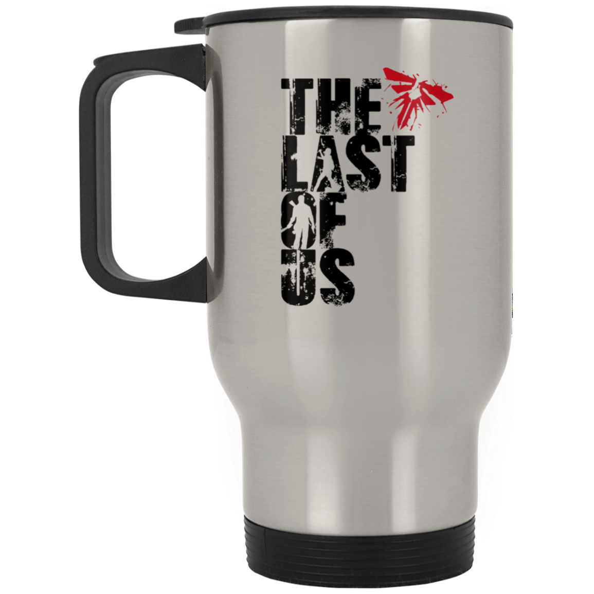 TLOU Silver Stainless Travel Mug