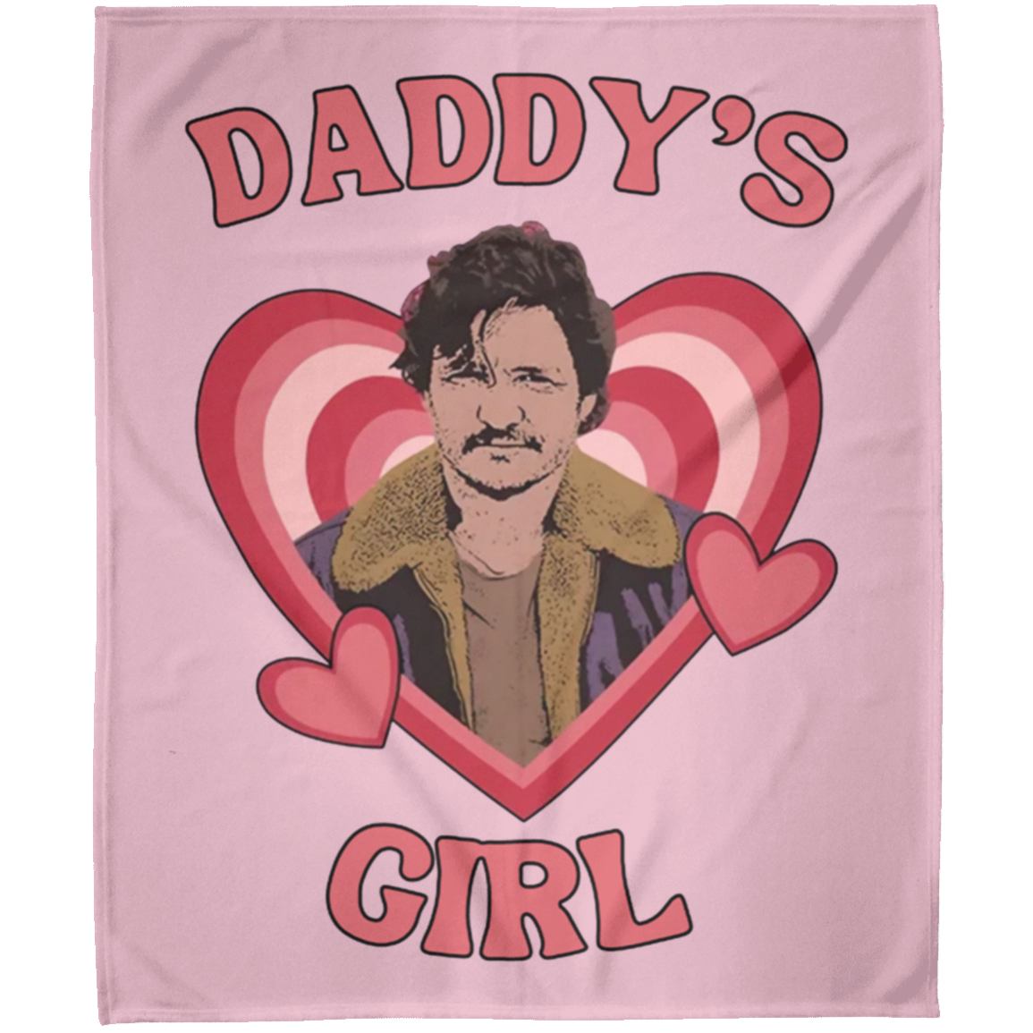 Pedro Pascal Fleece Blanket 50x60