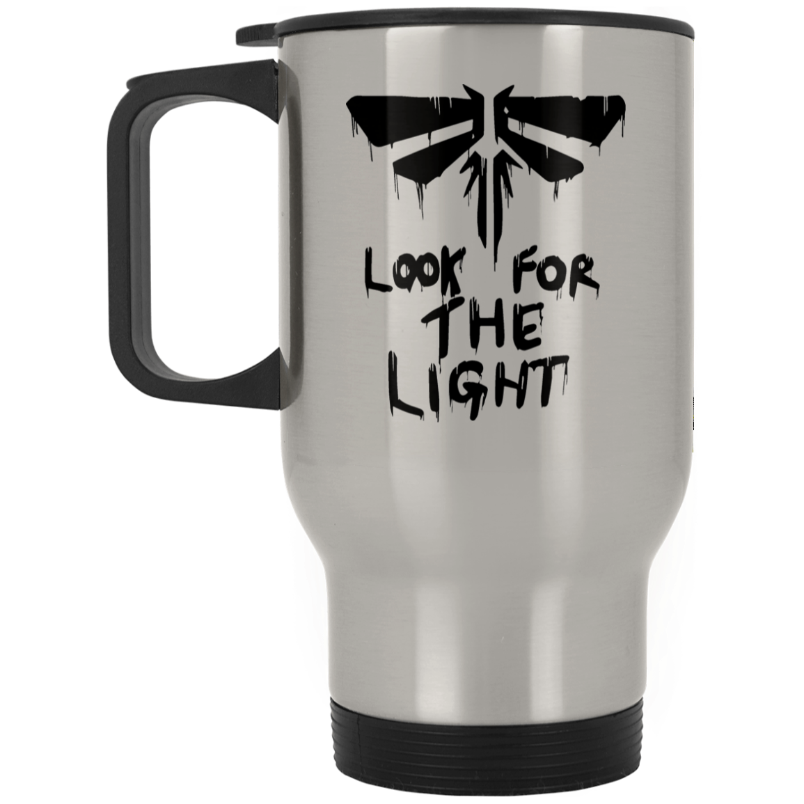 Look For The Light Silver Stainless Travel Mug