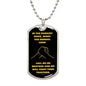 Brother Darkest Hour Black and Dark Gold Dog Tag
