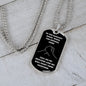 Brother Darkest Hour Dog Tag Black and Silver 2
