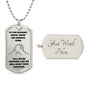 Brother Dog Tag: Silver