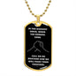 Brother Darkest Hour Dog Tag Black and Silver 2