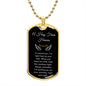 Hug From Heaven Dog Tag