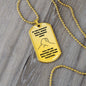Brother Dog Tag: Silver