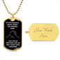 Brother Darkest Hour Dog Tag Black and Silver 2