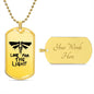 Look For The Light Dog Tag