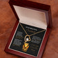 Soulmate Necklace Sunset: Forever Love