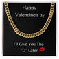 Cuban Link Chain Valentine's Day