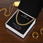 Valentines Necklace: Cuban Chain