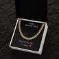 Valentines Necklace: Cuban Chain