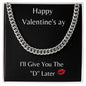 Cuban Link Chain Valentine's Day