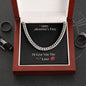 Valentines Necklace: Cuban Chain
