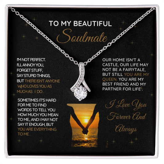 Soulmate Necklace Sunset: Alluring Beauty