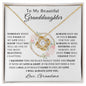 My Beautiful Granddaughter Necklace
