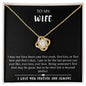 Love Knot Necklace Wife