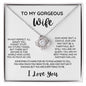 Wife Necklace: Love Knot