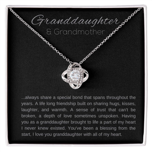 Love Knot Necklace Granddaughter