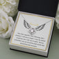 Memorial Necklace Love Knot