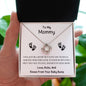 To My Mommy Love Knot Necklace