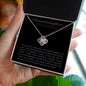 Love Knot Necklace Granddaughter