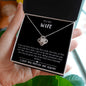 Love Knot Necklace Wife