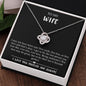 Love Knot Necklace Wife