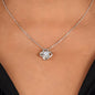 Memorial Necklace Love Knot