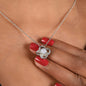Soulmate Necklace Sunset: Love Knot
