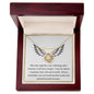 Memorial Necklace Love Knot
