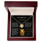 Soulmate Necklace: Love Knot Sunset