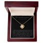 Love Knot Necklace Granddaughter