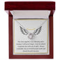 Memorial Necklace Love Knot