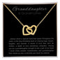 Interlocking Hearts Necklace Granddaughter