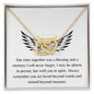 Memorial Necklace Interlocking Hearts
