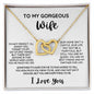 Interlocking Hearts Necklace Gorgeous Wife