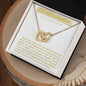Interlocking Heart Necklace Granddaughter