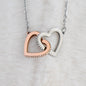 Interlocking Hearts Necklace Gorgeous Wife