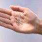 Missing You Interlocking Heart Necklace