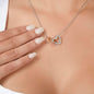 Interlocking Hearts Necklace Soulmate